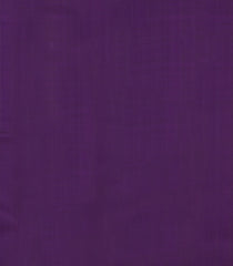 Purple Handloom Kanchipuram Silk Saree With Stripes & Contrast Pallu-KA13756