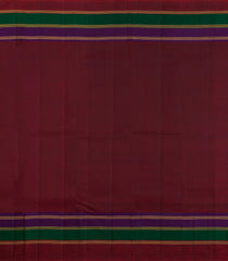 Off White Handloom Kanchipuram Silk Saree With Checks-KA15462