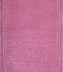 Dusty PInk Woven Tussar Saree With Stripes-TU3345