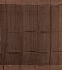 Beige Woven Tussar Silk Saree With Printed Floral Motifs-TU3105