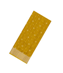Mustard Woven Synthetics Dola Silk Saree With Zari Border-BL5265
