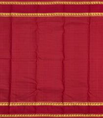 Crimson Handloom Kanchipuram Silk Saree With Zari Checks-KA16436