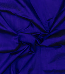 Violet Handloom Silk Cotton Saree With Contrast Border-SC4714