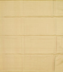 Taupe Handloom Kora Soft Silk Saree With Dotted Stripes-SO4216
