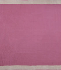 Dusty Pink Woven Mysore Silk Saree With Floral Motifs-MS3527