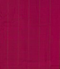 Magenta Handloom Kanchipuram Silk Saree With Floral Vine Motifs-KA14035