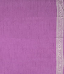 Lavender Woven Art Dupion Saree With Floral Vine Motifs-BL5947