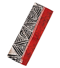 Black Woven Silk Saree With Printed Fish Motifs-PS0568