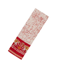 Taupe Printed Synthetics Dupion Saree With Abstract Motifs-BL5203