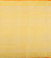 Cream Handloom Tissue Kanchipuram Silk Saree With Checks & Floral Motifs-KA15672
