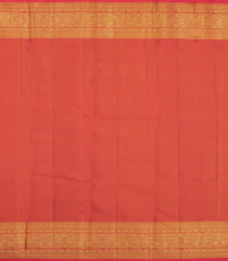 Pink Handloom Kanchipuram Silk Saree With Buttas & Stripes-KA15041-Pink
