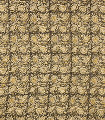 Bottle Green Woven Chirala Cotton Saree With Printed Floral  Motifs-CR1370