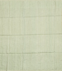 Green Printed Synthetic Dupion Saree With Abstract Stripes-SY0486