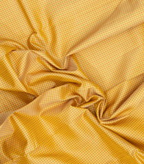 Sandal Handloom Korvai Kanchipuram Silk Saree With Ganga Jamuna Border-KA15925
