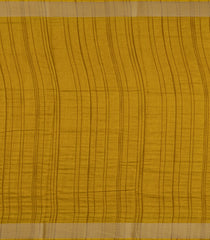 Mustard Printed Art Dola Silk Saree With Zari Border-BL5735