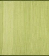 Light Green Handloom Tussar Silk Saree With Floral Border-TU3392