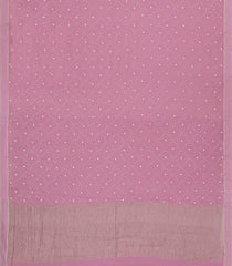 Dusty Pink Woven Mysore Silk Saree With Stone Work -MS3440