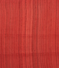 Red Woven Tussar Silk Saree With Printed Wedding Motifs-TU3180