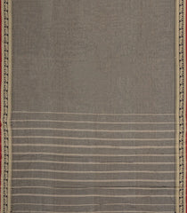 Grey Woven Chirala Cotton Saree With Narayanapet Border-CR1480
