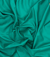 Aquamarine Woven Mysore Silk Saree With Contrast Border-MS3858