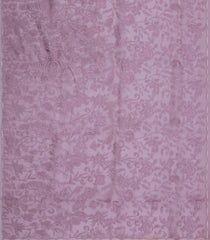 Dusty Pink Embroidered Organza Saree With Bird Motifs-KS1054