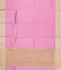 BubbleGum Pink Woven Banarasi Silk Saree With Coin Kanchipuram Butta Silk Sarees-BE1877