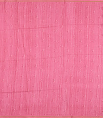 White Printed Synthetic Tussar Silk Saree With Zari Border-SY0059
