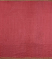 Dusty Peach Woven Tussar Silk Saree With Tree Buttas-TU3235