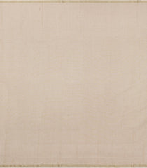 Taupe Handloom Bengal Cotton Saree With Floral Buttas-BG1844
