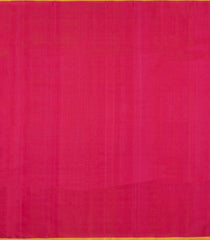 Hot Pink Handloom Soft Tussar Silk Saree With Floral Buttas-TU3754