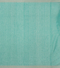 Aquamarine Handloom Bengal Cotton Saree With Stripes-BG1660