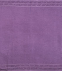Lavender Woven Tussar Silk Saree With Chevron Stripes-TU3332