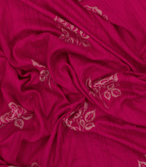 Magenta Woven Synthetics Dola Silk Saree With Zari Border-BL5260