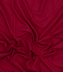 Crimson Woven Chirala Cotton Saree With Contrast Border-CR1398