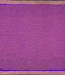 Purple Handloom Kanchipuram Silk Saree With Vairaoosi & Buttas-KA15517