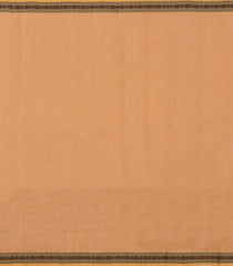 Orange Handloom Kanchi Cotton Saree With Checks-KC1787