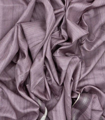 Lilac Woven Synthetic Dola Silk Saree With Printed Blouse-BL4448