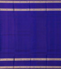 Purple Handloom Kanchipuram Silk Saree With Zari Checks-KA15123