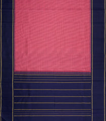 Crimson Handloom Korvai Kanchipuram Silk Saree With Checks-KA16215