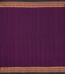 Grey Handloom Gadwal Silk Cotton Saree With Buttas-GA0420