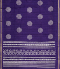 Violet Printed Synthetic Dola Silk Saree With Zari Border-SY0412