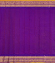 White Handloom Gadwal SICO Saree With Cotton Body & Silk Border-GA0410