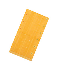 Yellow Handloom Soft Tussar Silk Saree With Meena Buttas-TU3795