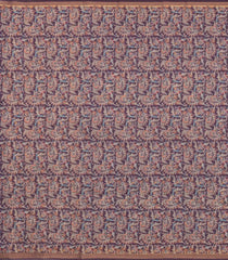 Lilac Woven Art Chanderi Saree With Printed Paisley Motifs