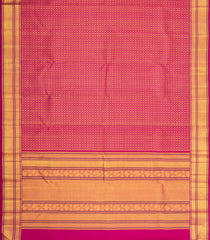 Pink Handloom Kanchipuram Silk Saree With Kamalam Motifs-KA16186