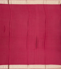 Maroon Woven Mysore Silk Saree With Jaal Motifs-MS3070