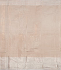 Light Peach Woven Tissue Silk Saree With Floral Zari Motifs-KA15552