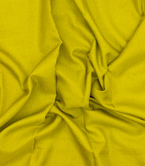 Lime Green Woven Blended Viscose Saree With Zari Checks-BL6096