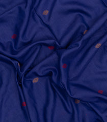 Purple Woven Tussar Silk Saree With Buttas & Contrast Border-TU3475