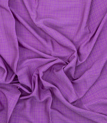 Lavender Woven Mysore Silk Saree With Pure Zari Checks-MS3298